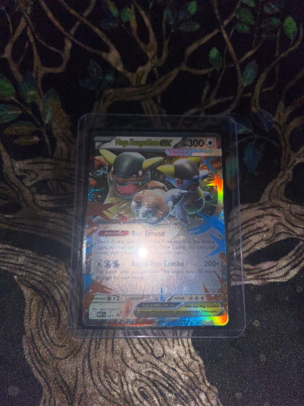 Mega Kangaskhan ex promo card,